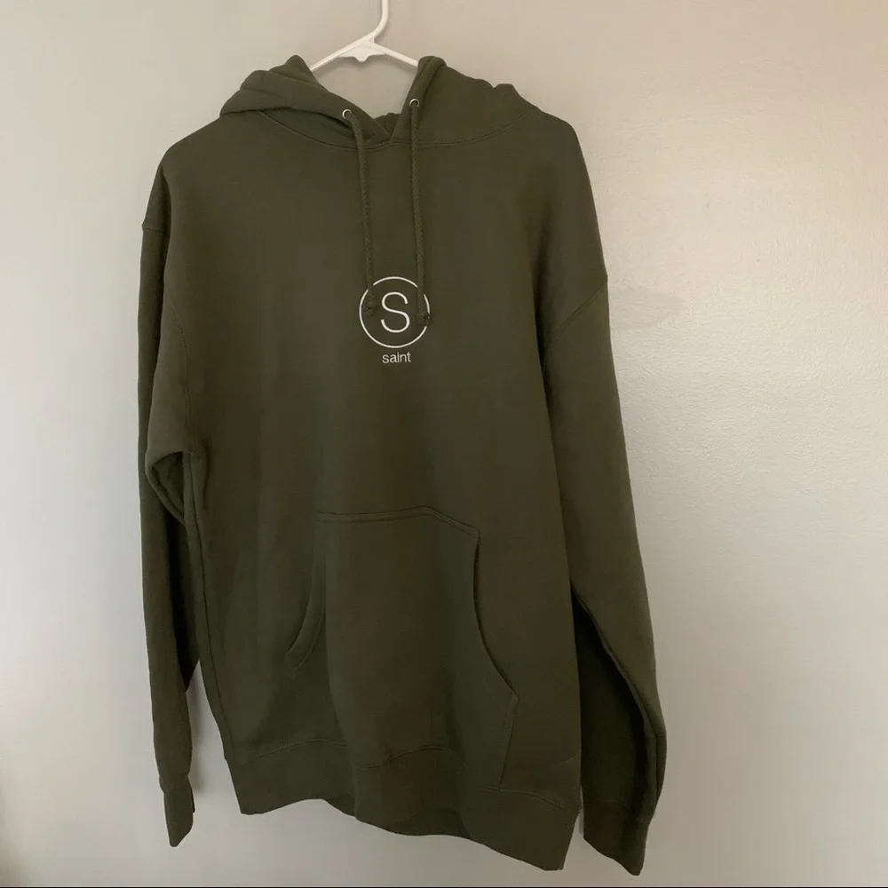 Saintwoods fleece hoodie sweater